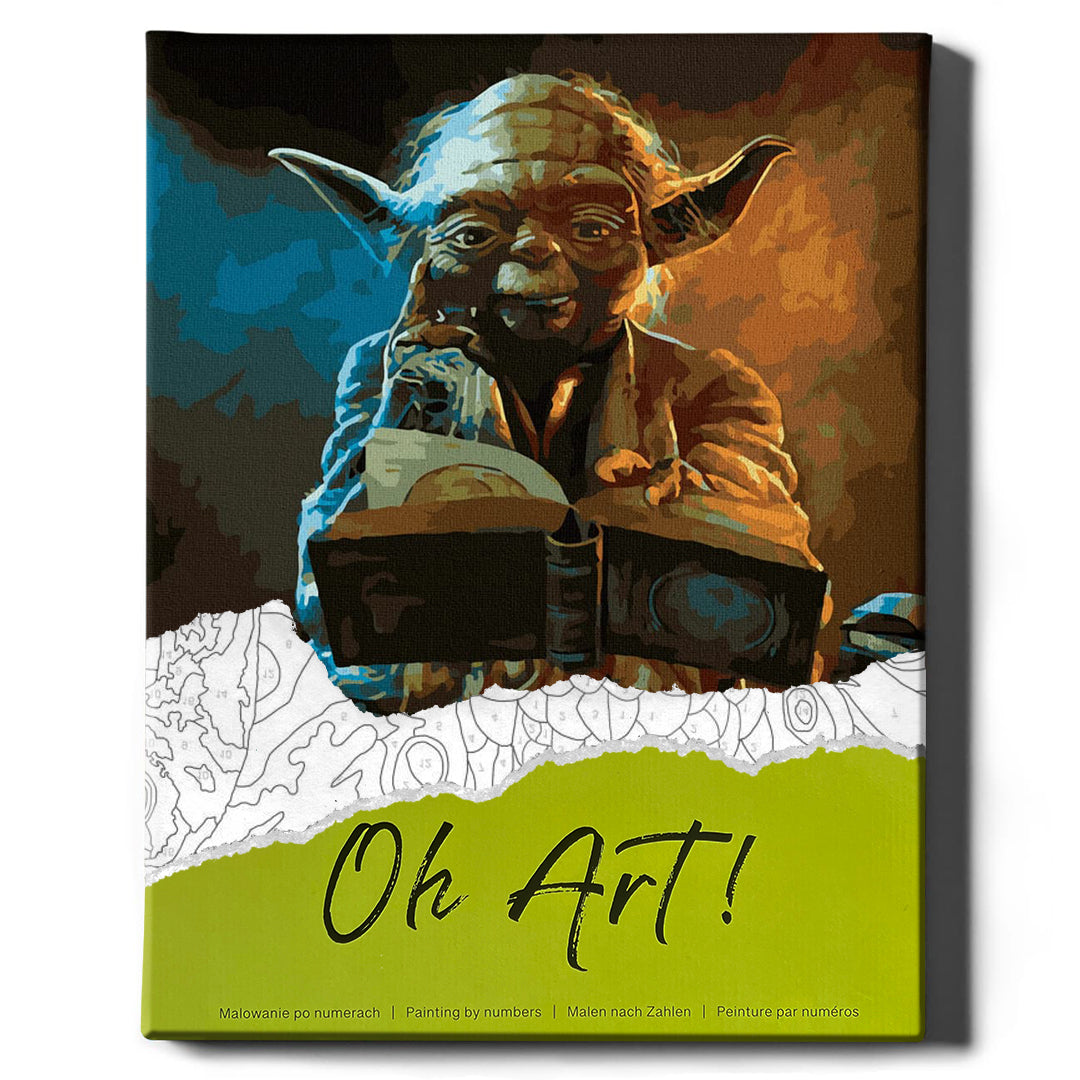 Schilderen op nummer - Star Wars Yoda