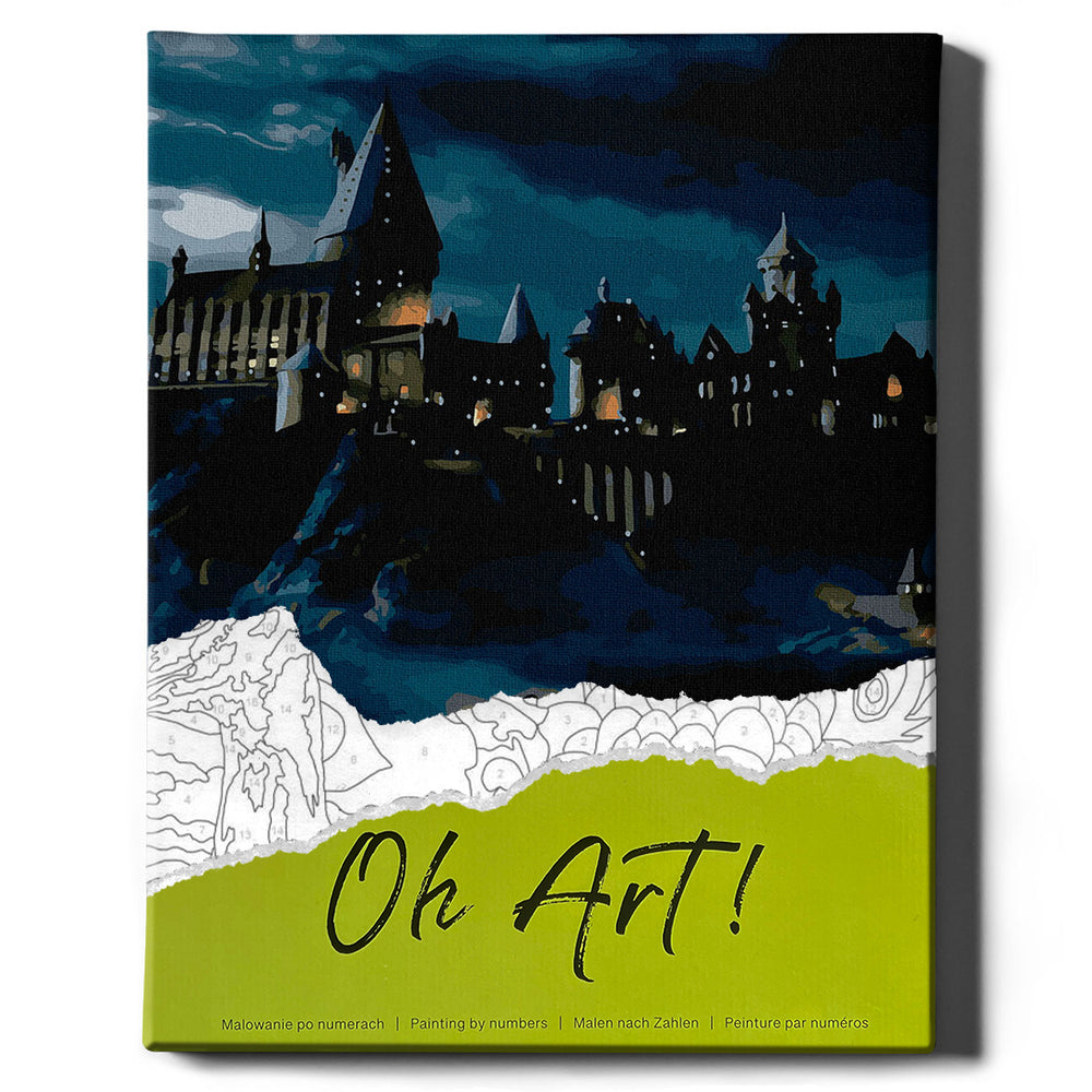 
                      
                        Schilderen voor cijfers - Hogwarts
                      
                    