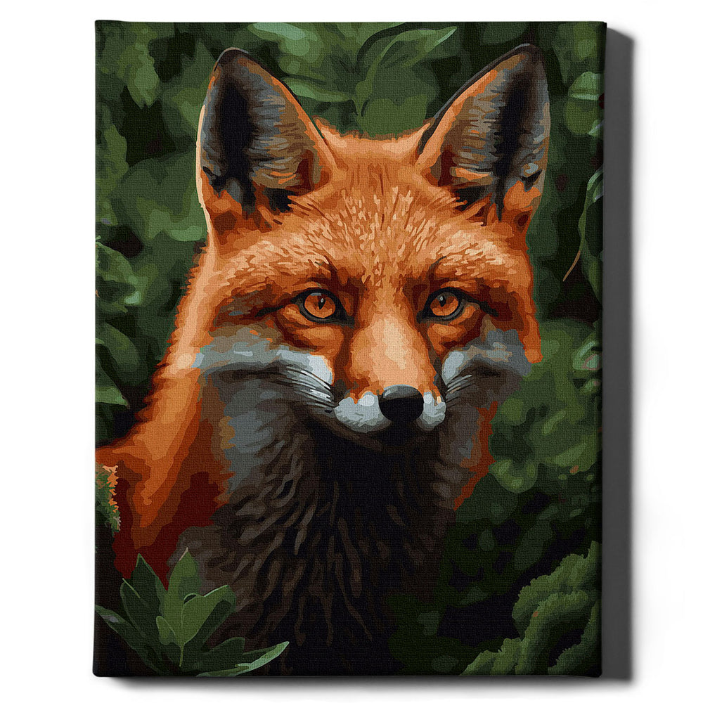 Schilderen voor cijfers - Red Fox