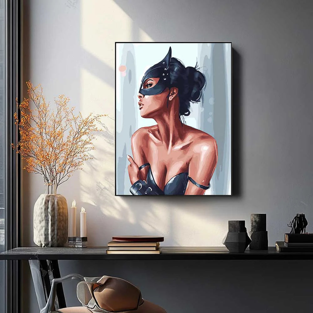 
                      
                        Painting by numbers - Girl with mask
                      
                    