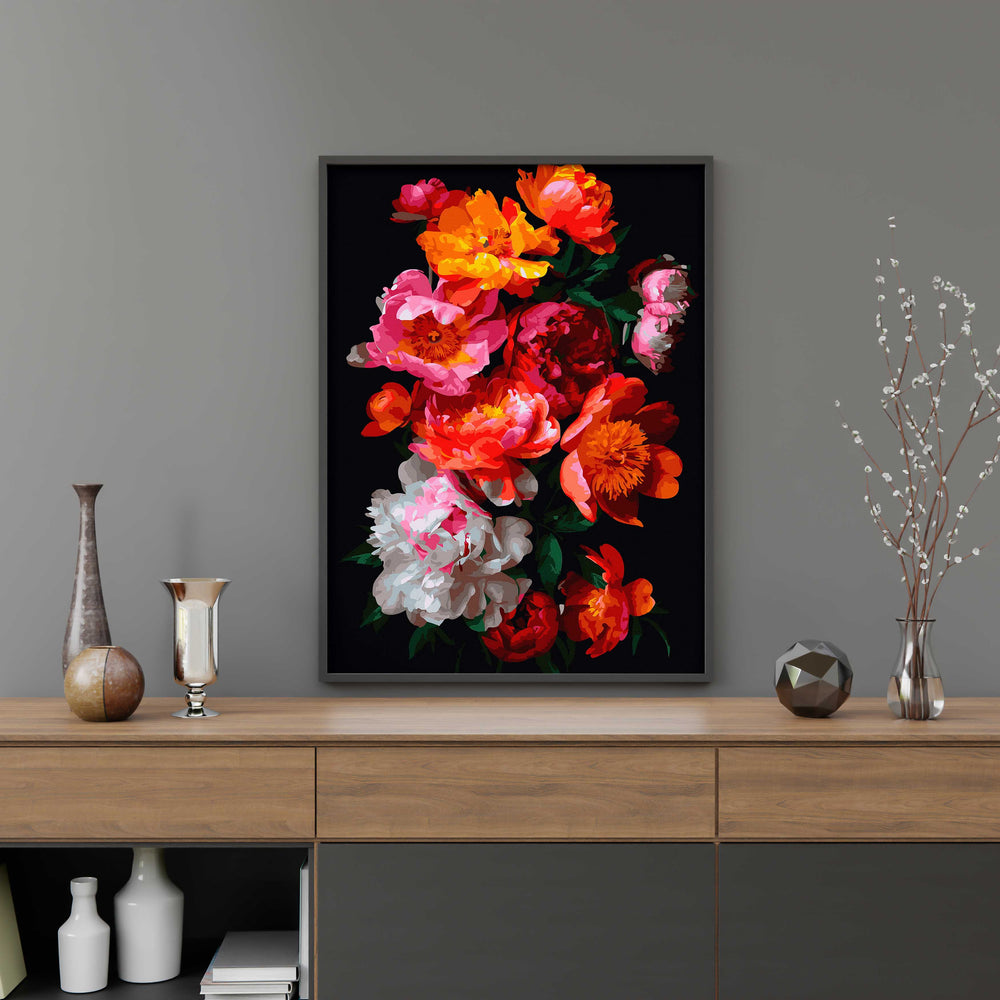 
                      
                        Painting by numbers - Bright bouquet of flowers
                      
                    