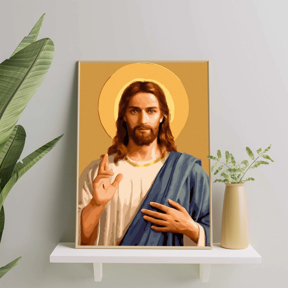 
                      
                        Painting by numbers - Jesus Christ
                      
                    