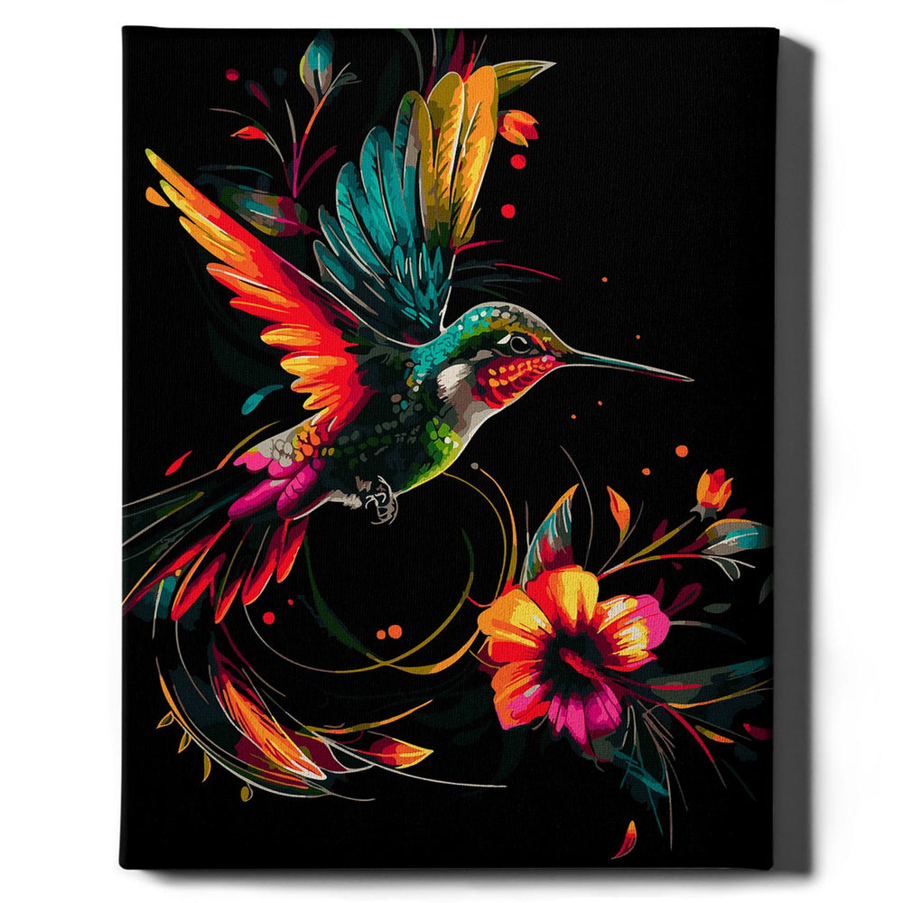 
                      
                        Painting by numbers - Hummingbirds and flowers
                      
                    