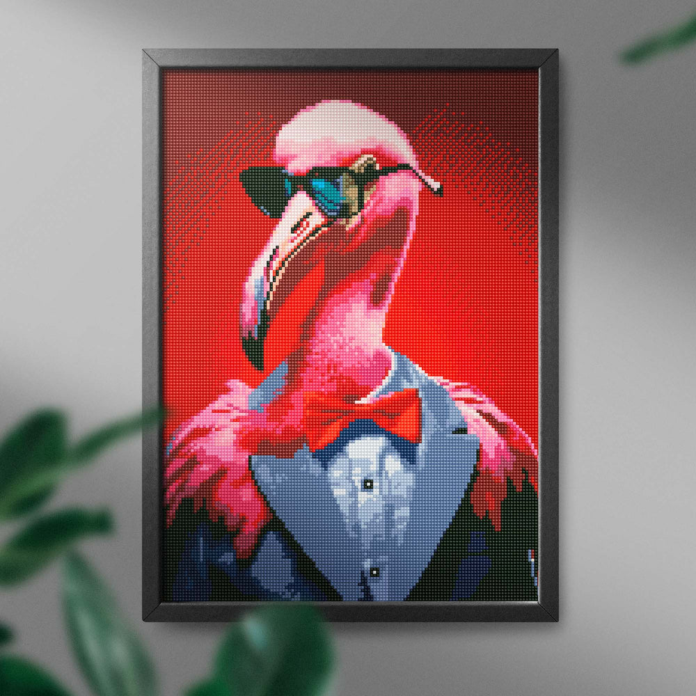 
                      
                        5D Diamond Schilderijenset 40x50 met lijst - Flamingo Advocaat
                      
                    