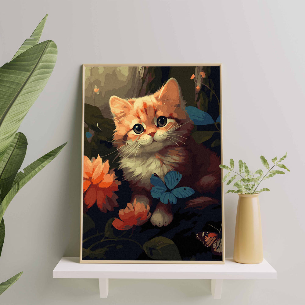 
                      
                        Painting by numbers - Kitten in the forest
                      
                    