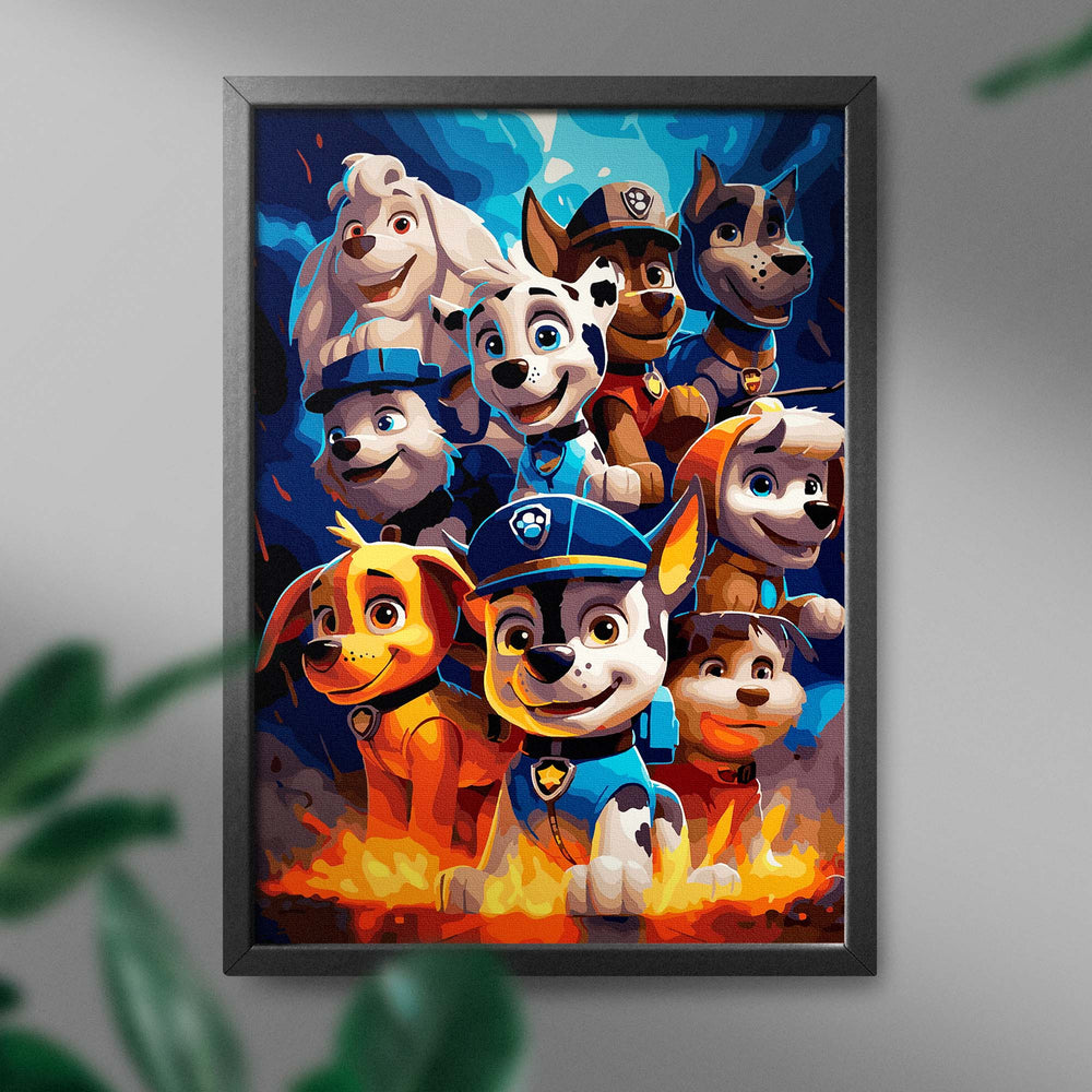 
                      
                        Painting by numbers - Paw Patrol
                      
                    