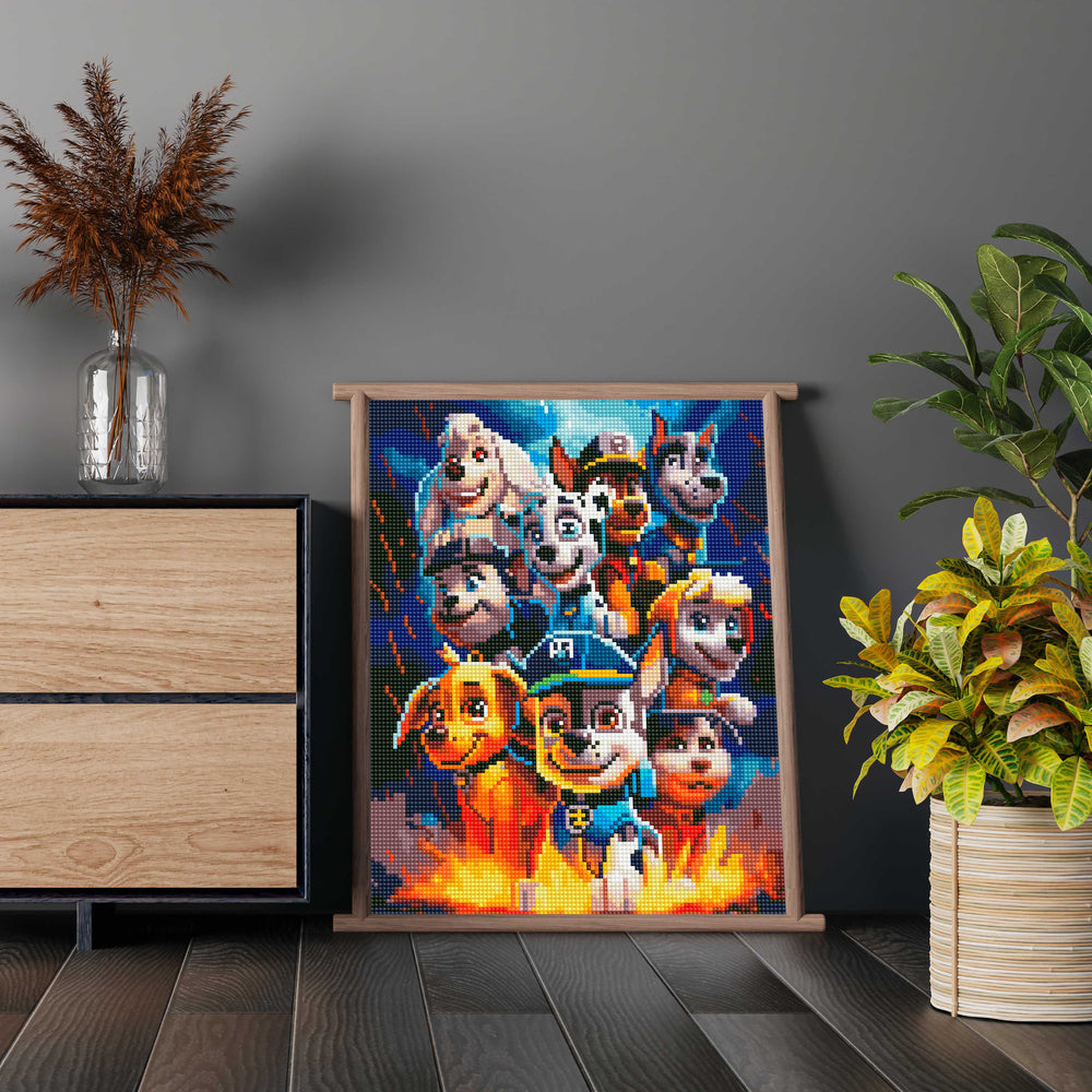 
                      
                        5D Diamond Schilderijenset 30x40 met lijst - Paw Patrol 2
                      
                    