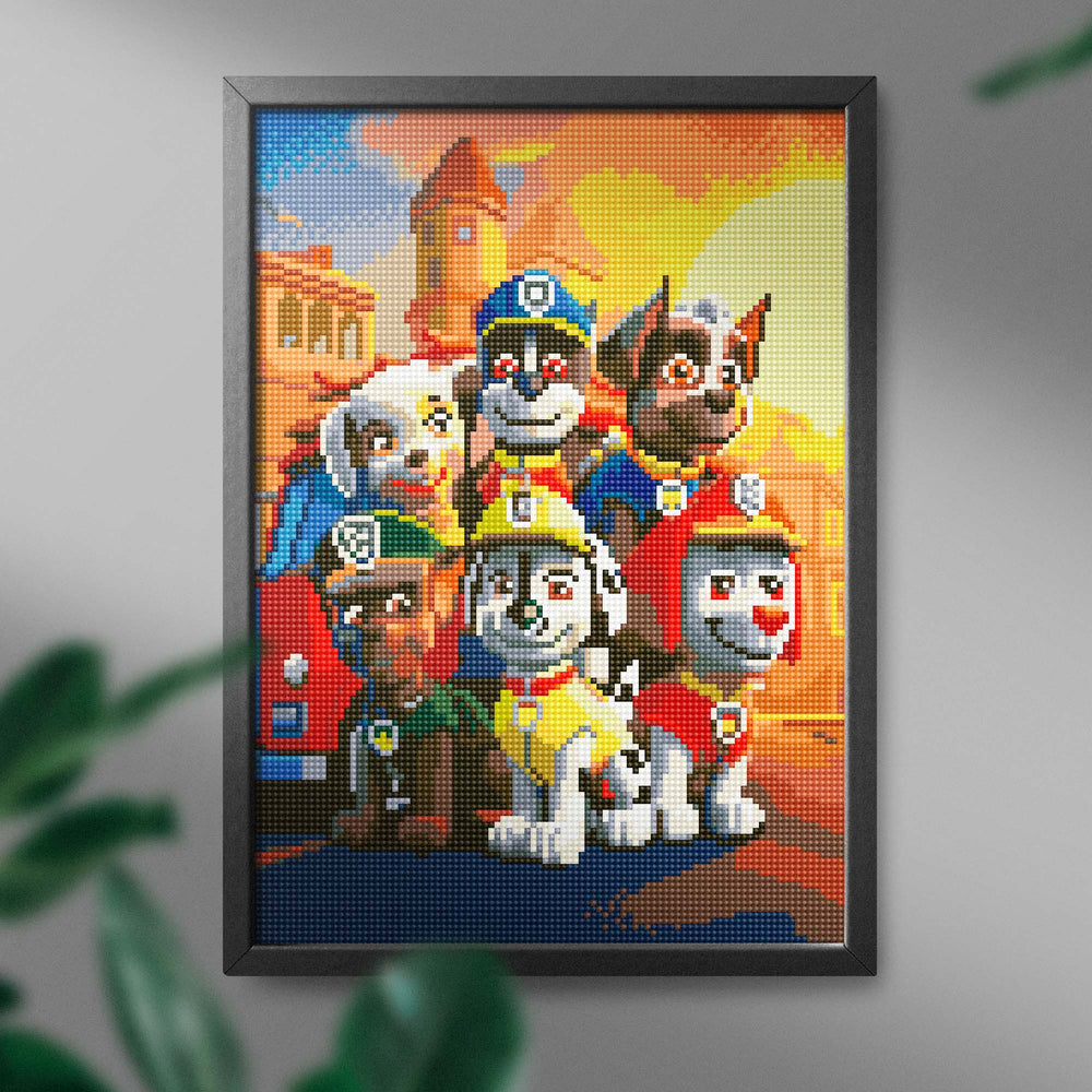 
                      
                        5D Diamond Schilderijenset 30x40 met lijst - Paw Patrol
                      
                    