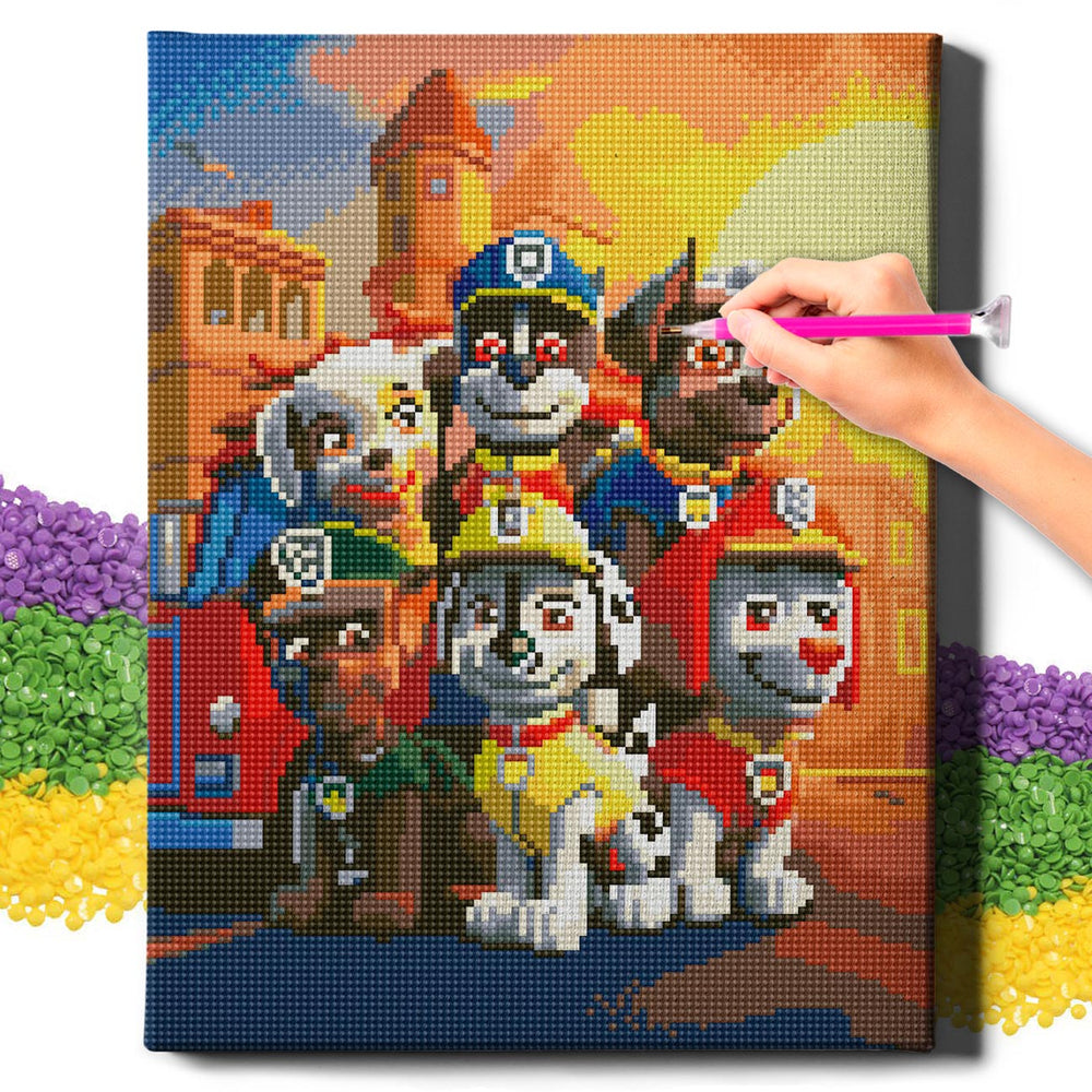 
                      
                        5D Diamond Schilderijenset 30x40 met lijst - Paw Patrol
                      
                    