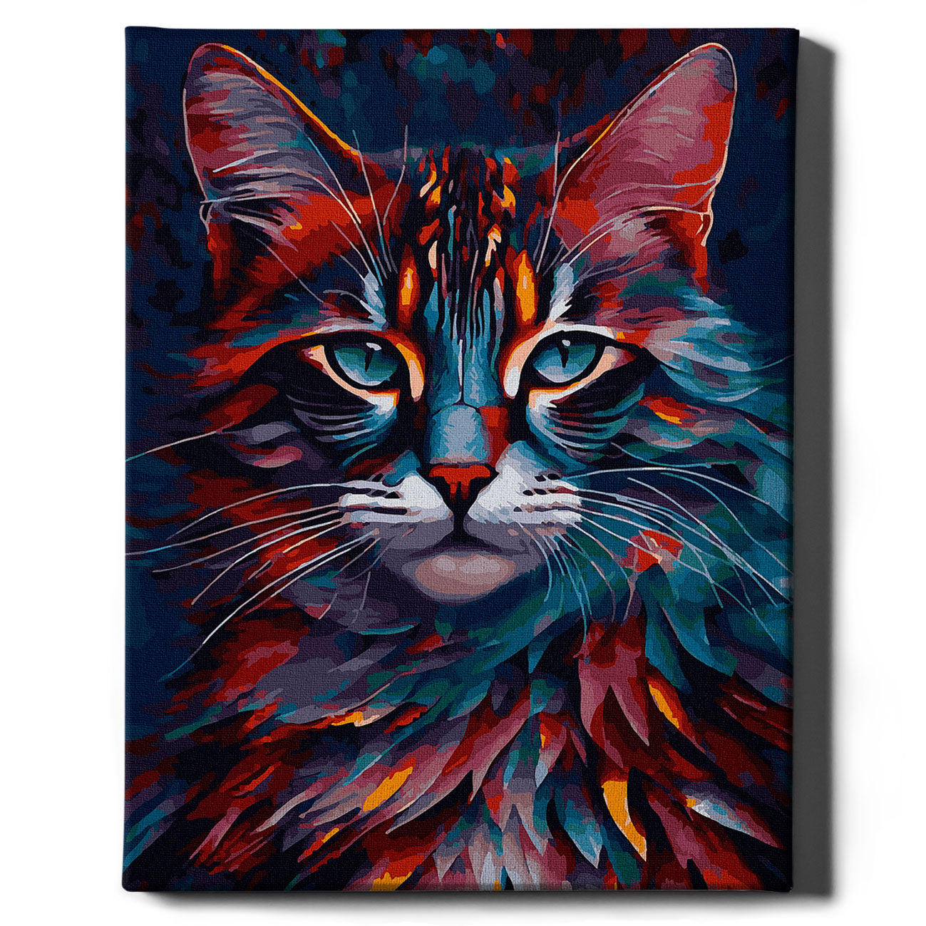 Painting by numbers - Cats