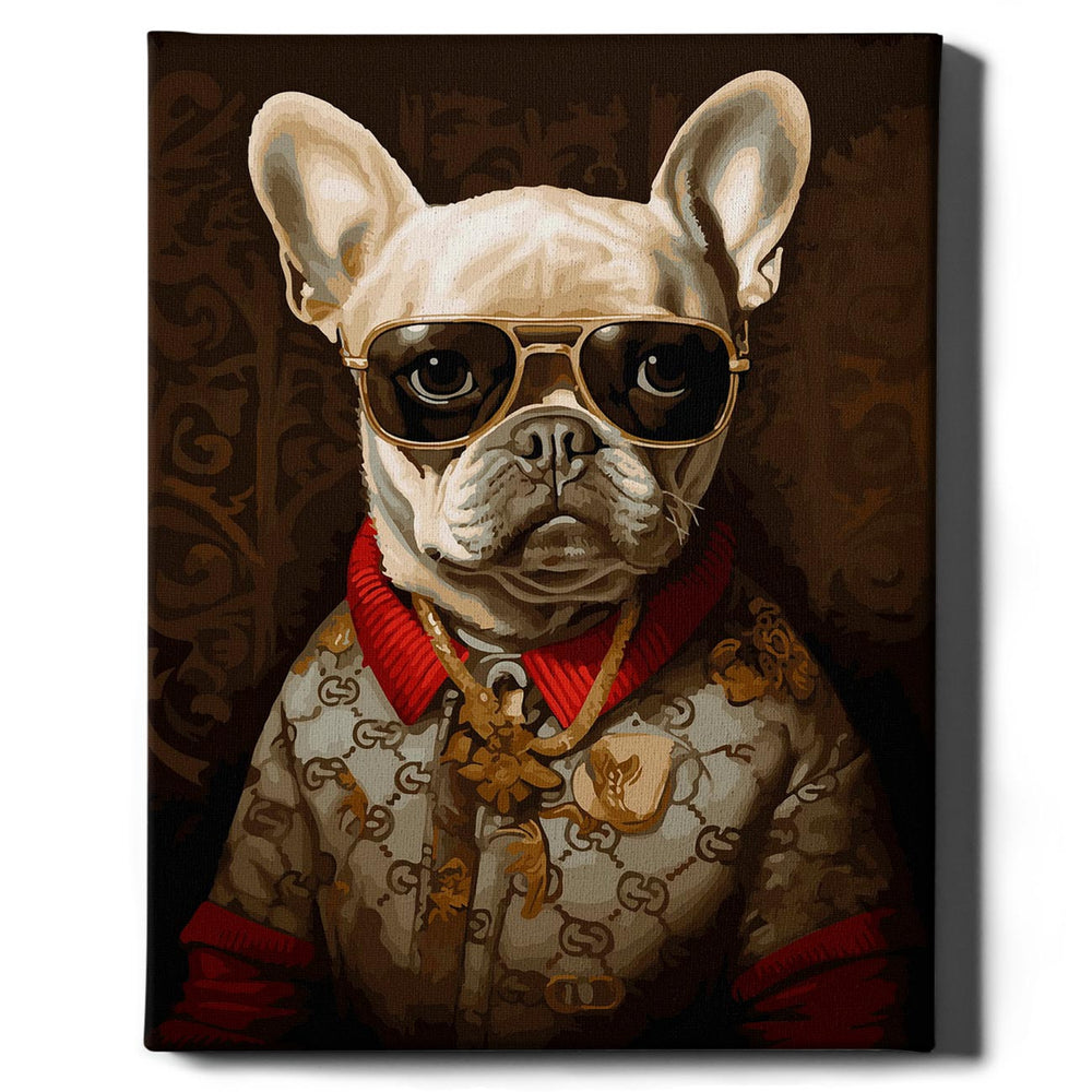 Painting by numbers - Dog Boss