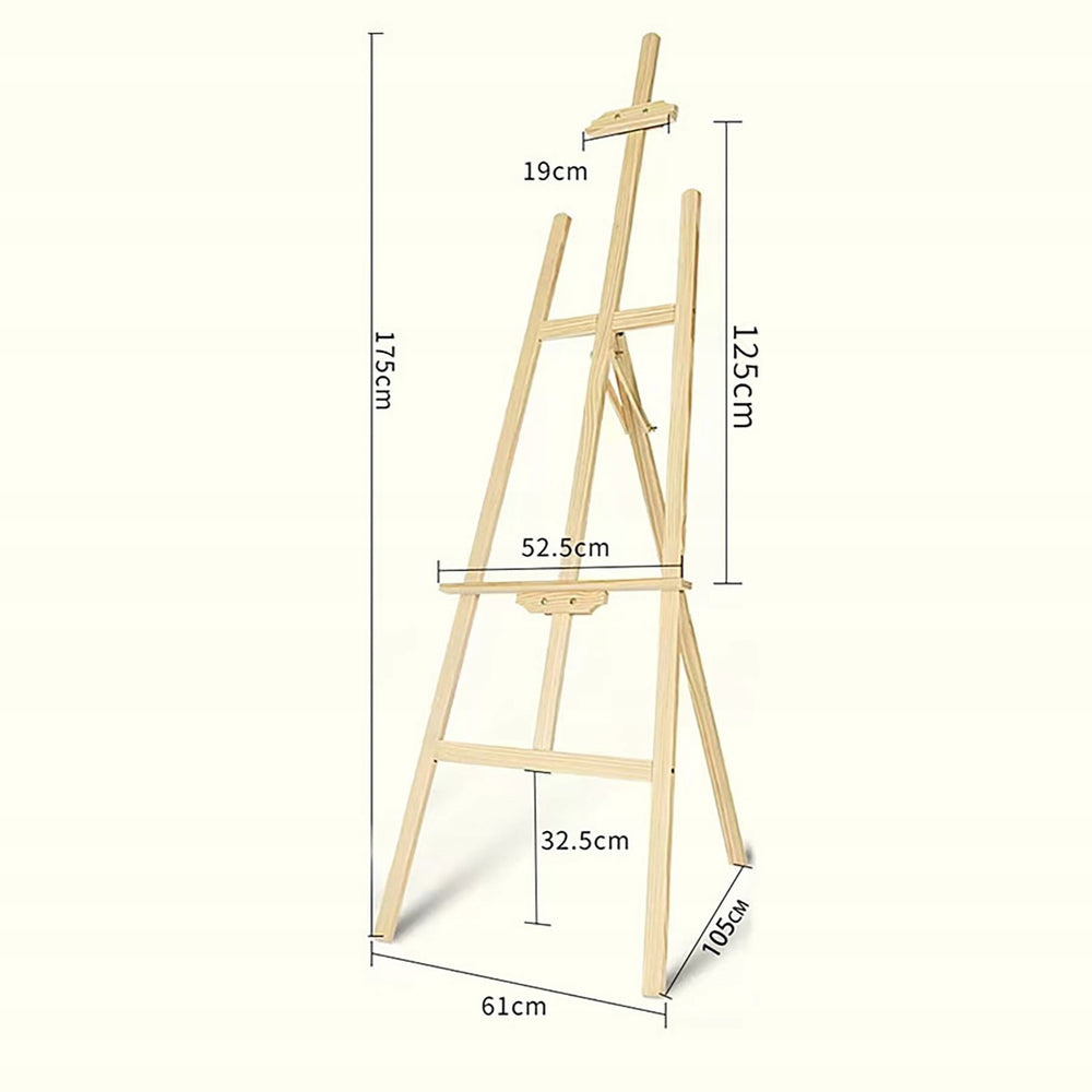 
                      
                        Mobile aluminum easel painting easel 166 cm
                      
                    