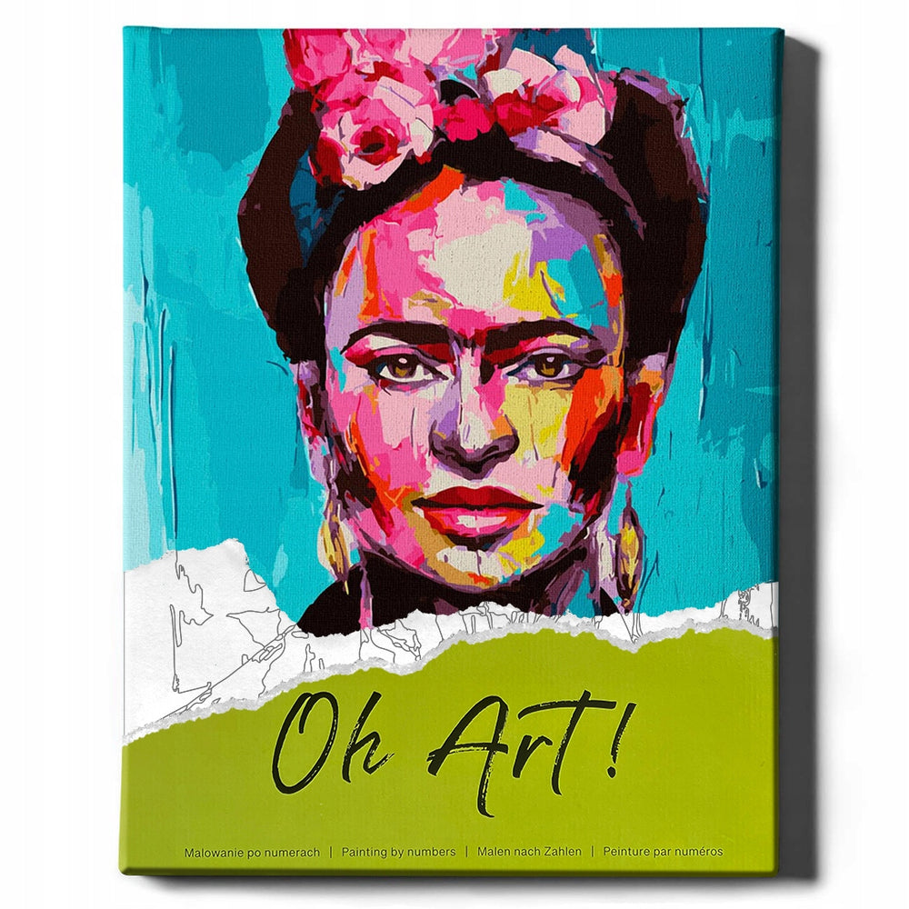 Schilderen voor cijfers - Bright Frida